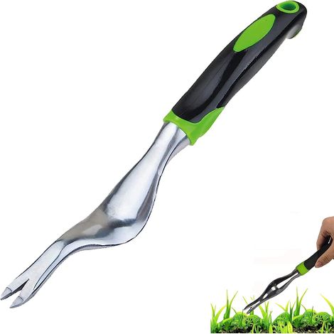 Arrache-mauvaises herbes manuel, outil de désherbage portatif pour enlever pissenlits, outil de jardinage pour extérieur et plantation de fleurs (1/5)