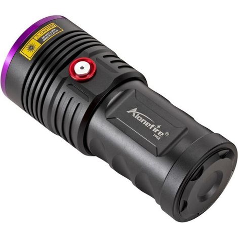 YMYNY Lampe de poche UV puissante rechargeable par USB, détecteur d'urine pour animaux de compagnie à lumière noire (1/5)
