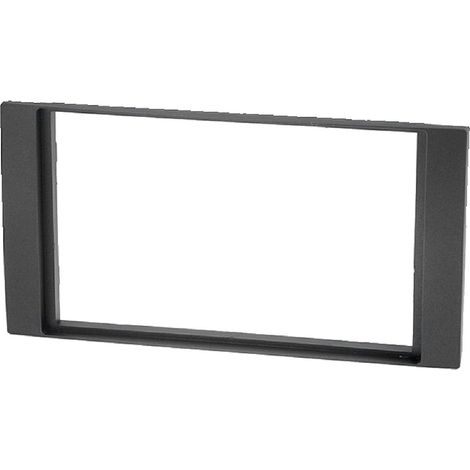 Facade autoradio FA153C compatible avec Ford C-Max 04-11 Focus 04-07 Fiesta 05-08 - Anthracite - 2DIN