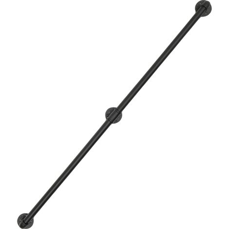 Rampe, Matériau Durable, Design Élégant, noir (1/2)