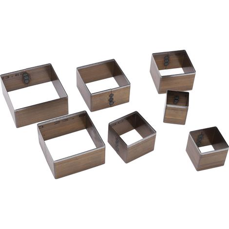Moules de découpe du cuir sur mesure, moules de découpe laser, moules de découpe pour pendentifs semi-circulaires et carrés A11 (1/5)