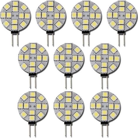 10 lampadine LED G4,DC 12V,6000K,20W,adatte per sostituire le lampadine alogene in cucine (1/4)