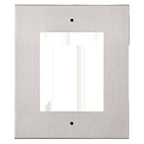 2n Verso IP cadre encastré argenté 1 module (1/3)