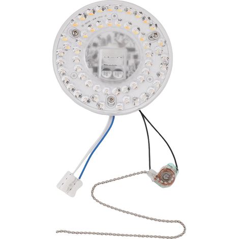 Kit de conversion pour éclairage de ventilateur de plafond LED 4,7 pouces 20 W 2100 lm 3 températures de couleur avec chaînette (1/5)