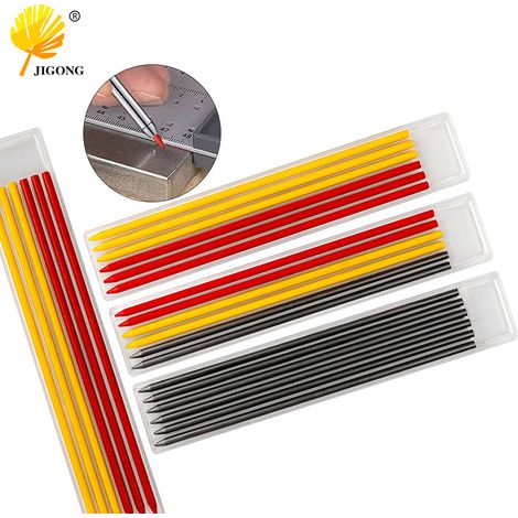 Recharge de stylo-feutre graphite actif pour le traçage des lignes, recharge de crayon pour le traçage des lignes, accessoires pour stylos-feutres professionnels. (1/5)