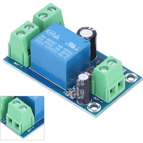 Batteriesteuerungsmodul DC 12V bis 48V Stromversorgung Automatischer Not-Aus-Schalter Stromabschaltschutzplatine (1/5)