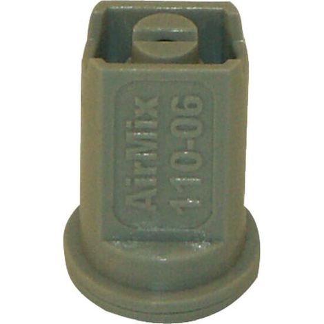 Tobera anti-deriva venturi simple chorro plano AM 110掳 06 gris pl谩stico Agrotop AGROTOP AM11006