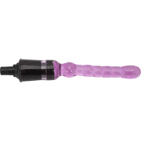 Tête de massage profonde remplaçable en silicone violette, 12-13mm, pour appareil de massage musculaire. (1/5)