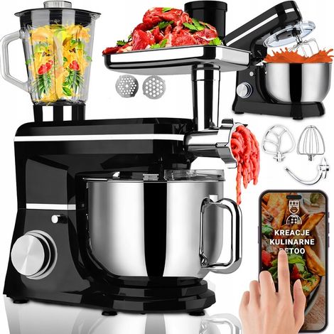 PLANETARY FOOD PROBOT MIT SCHÜSSELMIXER, FLEISCHHAUER UND MIXER 5-IN-1 3200W