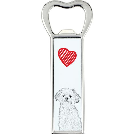 Löwchen, Löwchen - un apribottiglie con un cane, un apri-frigo personalizzato, un regalo unico per uomo di Art-Dog (1/5)
