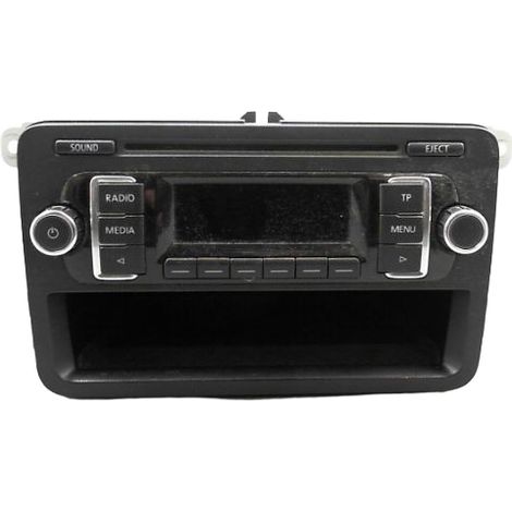 [PRODUIT D'OCCASION] Autoradio VOLKSWAGEN Polo V Phase 1 (6r) 2009-2014 ♻️ Ref Oe. 3c8057195f - Garantie à vie (1/4)