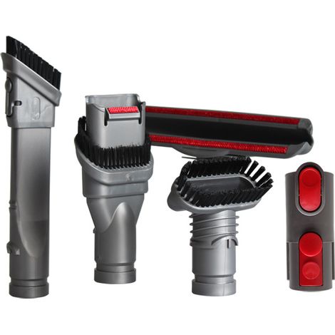 Jeberly compatible V7/V8/V10/V11 vacuum cleaner accessories brush heads, mattress brush heads, bristle brushes, and flat nozzle adapters. (1/5)