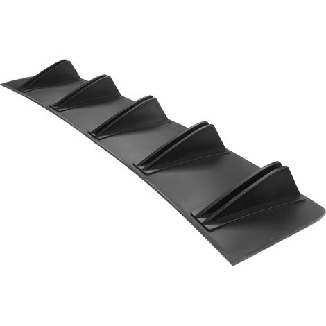Châssis de Pare-Chocs Arrière de Voiture, ailerons Châssis de pare-chocs arrière de voiture universel Spoiler en fibre de carbone Aileron de requin Accessoires de style modifiés pour voiture (1/5)