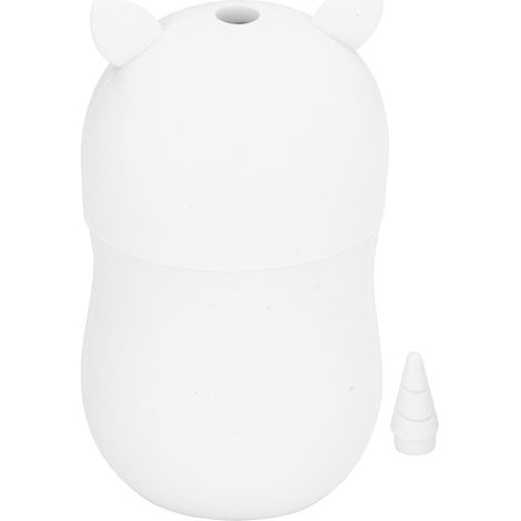 Rouleau de Massage Glace en Gel de Silicone pour Visage - Réduction des Pores, Soin de la Peau Portable, Masseur Facial Glacé Blanc (1/5)