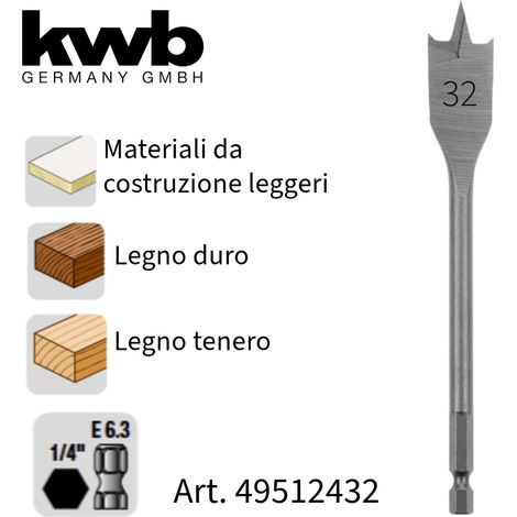 Mecchia Per Legno Profi 32mm KWB (1/2)
