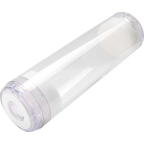 Boîtier de Filtre à Eau Cartouche Vide Réutilisable 10 Pouces Médias Rechargeables (1/4)