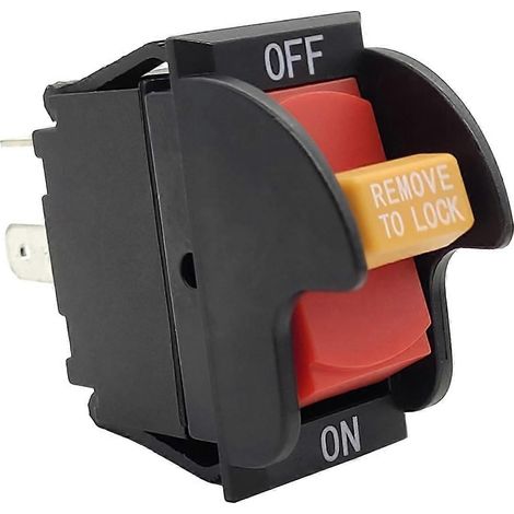 Interrupteur marche/arrêt SW7B (2 unités) pour scies circulaires et perceuses à colonne (références 489105-00 et 46023). (1/5)