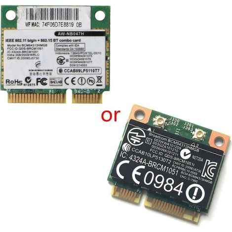 Mini-PCI-E-WLAN-Karte für Laptops, WLAN-Empfänger, Half-PCIe BT4.0 (1/5)