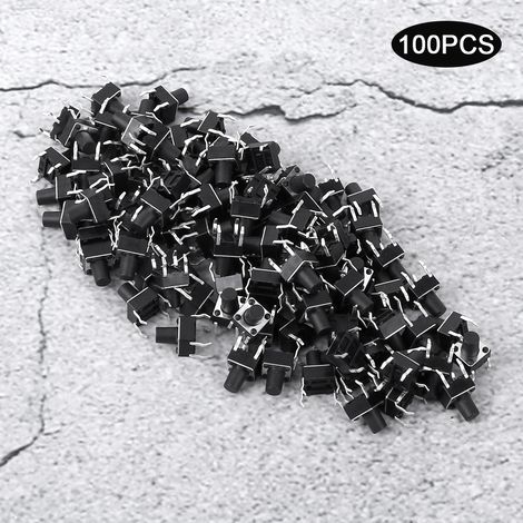 100 Miniatur-Mikrotasten (6 x 6 x 8 mm) – Berührungstasten (1/5)