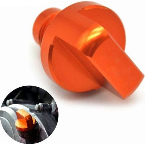 Convient aux motos KTM, y compris les bouchons d'huile modifiés, les vis de jauge d'huile DUKE690 990 RC 125/200/390.