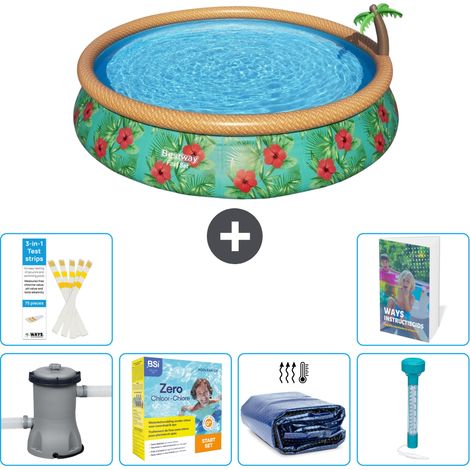 Bestway Piscina Bestway Fast Set Rotonda - 457x84 cm - 7-pezzi  S184