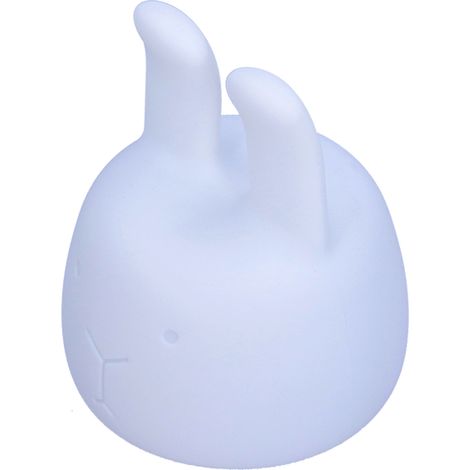 Veilleuse tactile en forme de lapin, en silicone, 7 LED de couleur, rechargeable. (1/5)