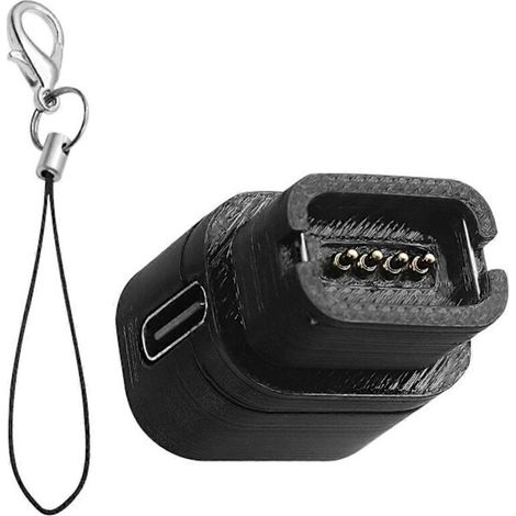 Adattatore di ricarica portatile Di2 con connettore a 4 pin verso USB-C per biciclette elettriche – Compatibile con EW-EC300, R9270, R9250, R8170, R7170, 12 velocità