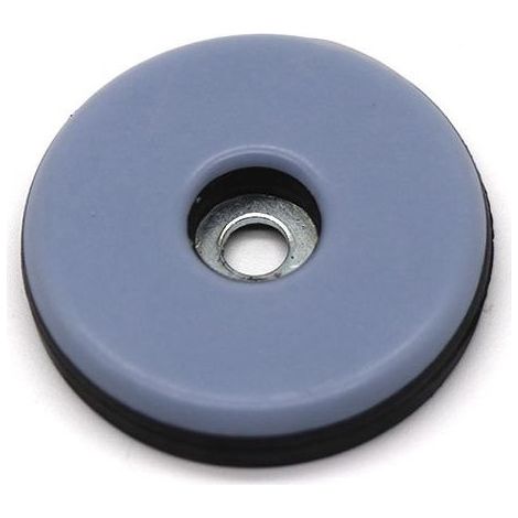 20x Teflon Furniture Glides with Screws - Ø 22 mm (Round) - PTFE Furniture Glides/PTFE (Teflon) Gliders with Screws (1/5)