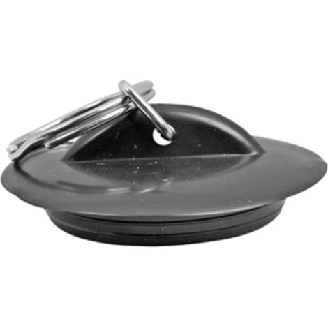 Bouchon pour évier Ø 45,50 mm hauteur 8 mm avec bague fendue
