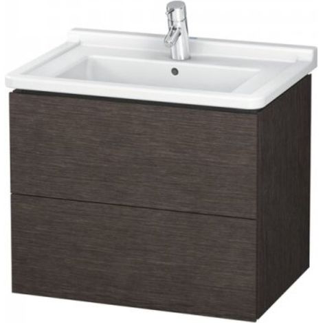 Duravit L-Cube bâti-support lavabo suspendu, 2 tiroirs, (1/4)