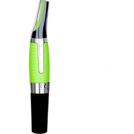 Rasoio Elettrico Taglia Peli Naso Barba Baffi Orecchie Micro Touch LED 817