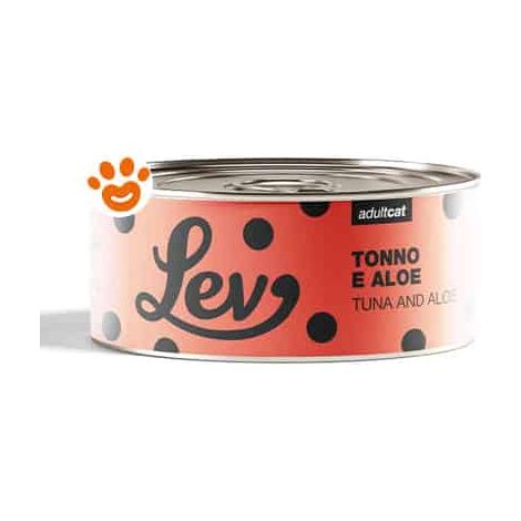 Lev Cat Adult Tonno con Aloe - Lattina 140 Gr -