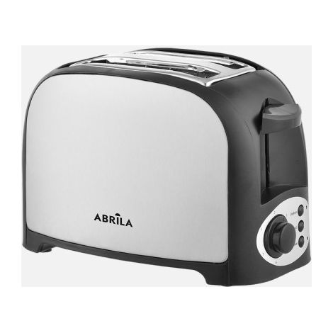Tostador pan riaza 750w negro/plata 7niv.tostado  apag.autom.2ranuras,descongelacion,recalentar.17x26x15cm