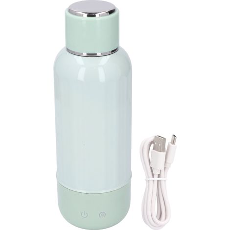 Bouilloire électrique de voyage en acier inoxydable 316, chaudière à bouteille d'eau Portable sans fil à température constante pour l'extérieur