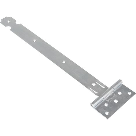 Penture anglaise légère en bleu galvanisé 350 mm