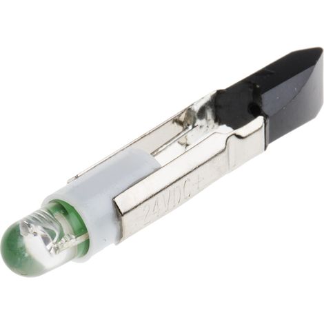 Voyant à LED Vert, 24V c.a. / V c.c. ( Prix pour 1 )