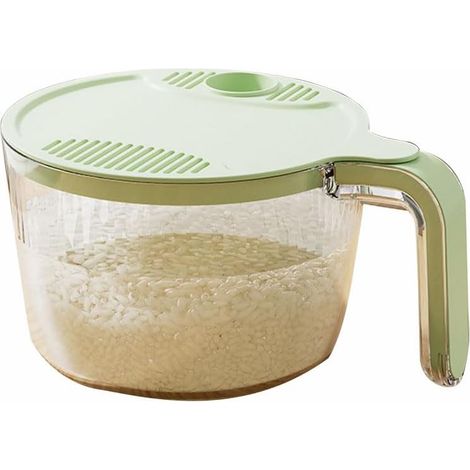Passoire grande de cuisine à riz quinoa et petites céréales trempage lavage égouttage des légumes fruits (1/5)