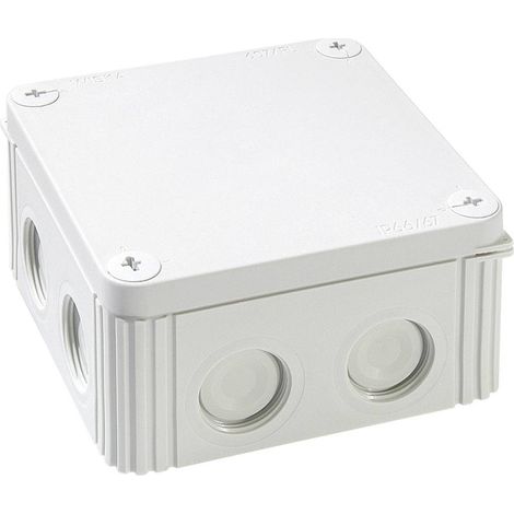 Wiska 10060537 Boîte de dérivation (L x l x H) 110 x 110 x 57 mm gris clair IP66/IP67 1 pc(s) (1/2)