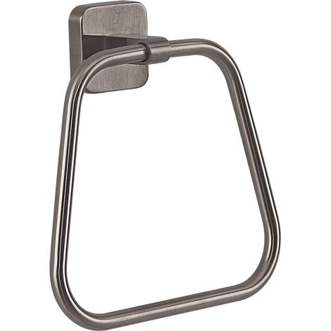 Portasalviette Ad Anello Gun Metal Da Muro  Tahiti