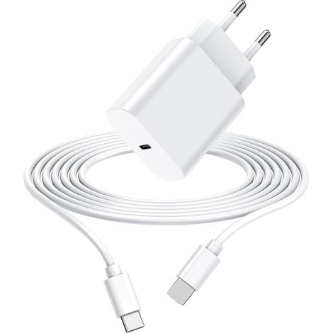 30W USB C Chargeur pour iPhone pour Apple 14/14 Plus / 14 Pro / 14 Pro Max / 13/12 Type C PD 3.0 Charge Rapide et Alimentation Adaptateur