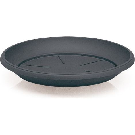 PIATTO SOTTOVASO SIMILCOTTO DIAMETRO 55 CM ANTRACITE SET 5 PEZZI - ARCA (1/2)