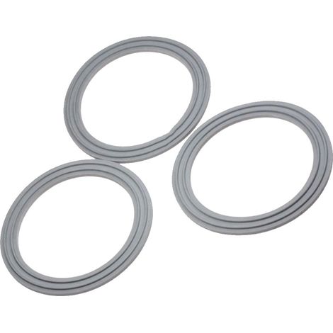 Ersatzteil - Set 3 Sockeldichtungen für Blender / Mixer - - KENWOOD