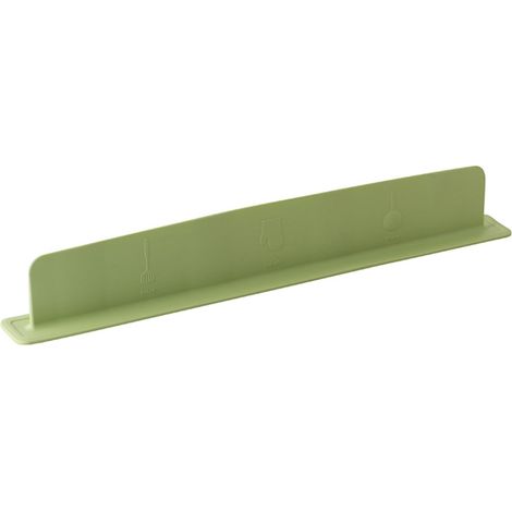 Spatbescherming - 45,5 cm - Pour Évier Cuisine Lavabo Bac À Légumes - Ventouse Intégrée - Design Allongé Épais (1/5)