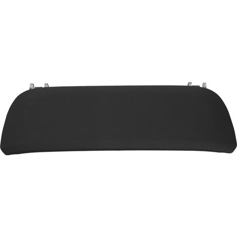 Kunstlederbezug für die Rückenlehne eines Autositzes, passendes Interieur-Zubehör für 5er BMW und 7er BMW (F07, F10, F11, F18, F01), Schwarz (1/5)