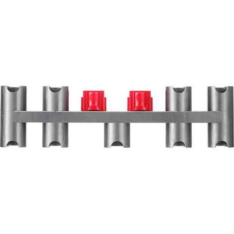 Soporte de accesorios para aspiradoras Dyson V11, V10, V8, V7, V15, SV10 y SV11. Organizador de pared con 9 ranuras para almacenamiento. (1/4)