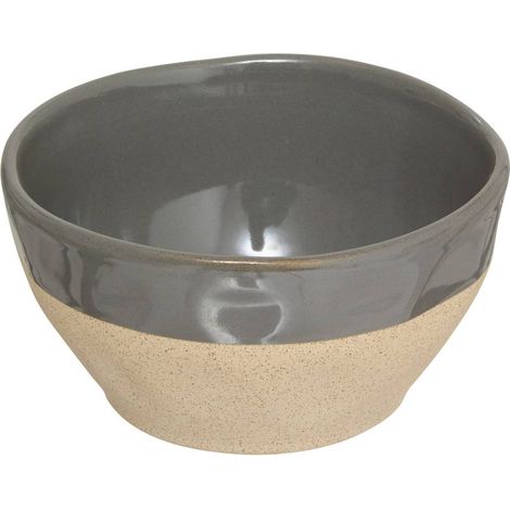 Coupelle Kate bleu gris et beige 30cl - Atmosphera créateur d'intérieur