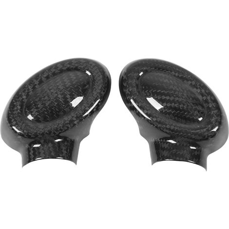 Schalthebelmanschette aus Kohlefaser, 2-teilig, Schaltknaufabdeckung, Ersatzteil für Mini F54 F55 F56 F57 F60 (1/5)