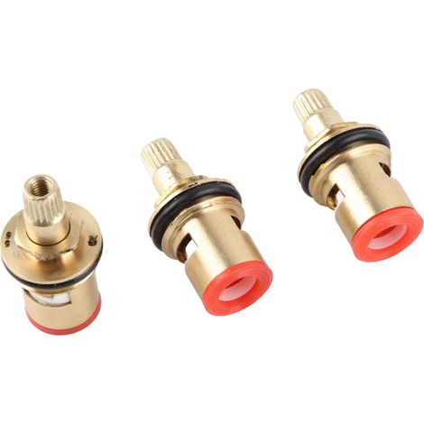 Lot de 10 noyaux de robinet en laiton, tige céramique, kit d'accessoires pour cuisine (1/5)