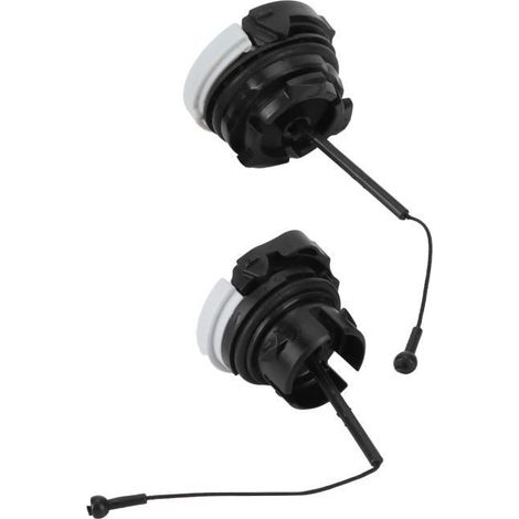 ESTINK Bouchon de réservoir de carburant + bouchon d'huile pour tronçonneuse Stihl MS210 MS230 MS250 MS360 UNE (1/4)