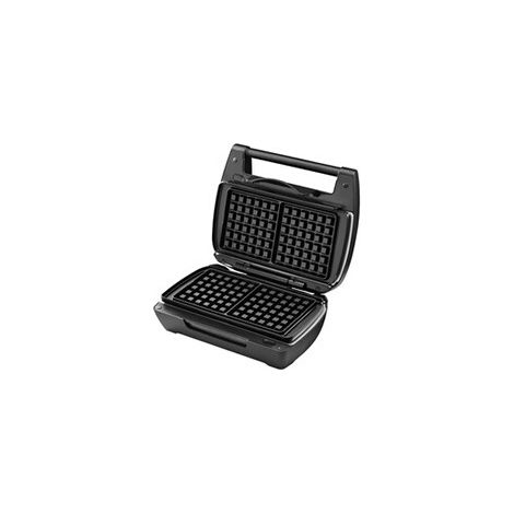 Lagrange Mini Maxi MINI MAXI 900 W Noir - Appareil à gaufres et croque-monsieur avec plaques amovibles (1/5)